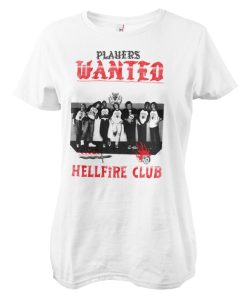 Kvinna Shirtstore | Players Wanted Girly Tee White