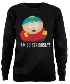 Kvinna Shirtstore | Eric Cartman - I Am So Seriously Girly Sweatshirt Black